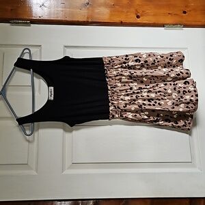 Haptics leopard print skort set.   A